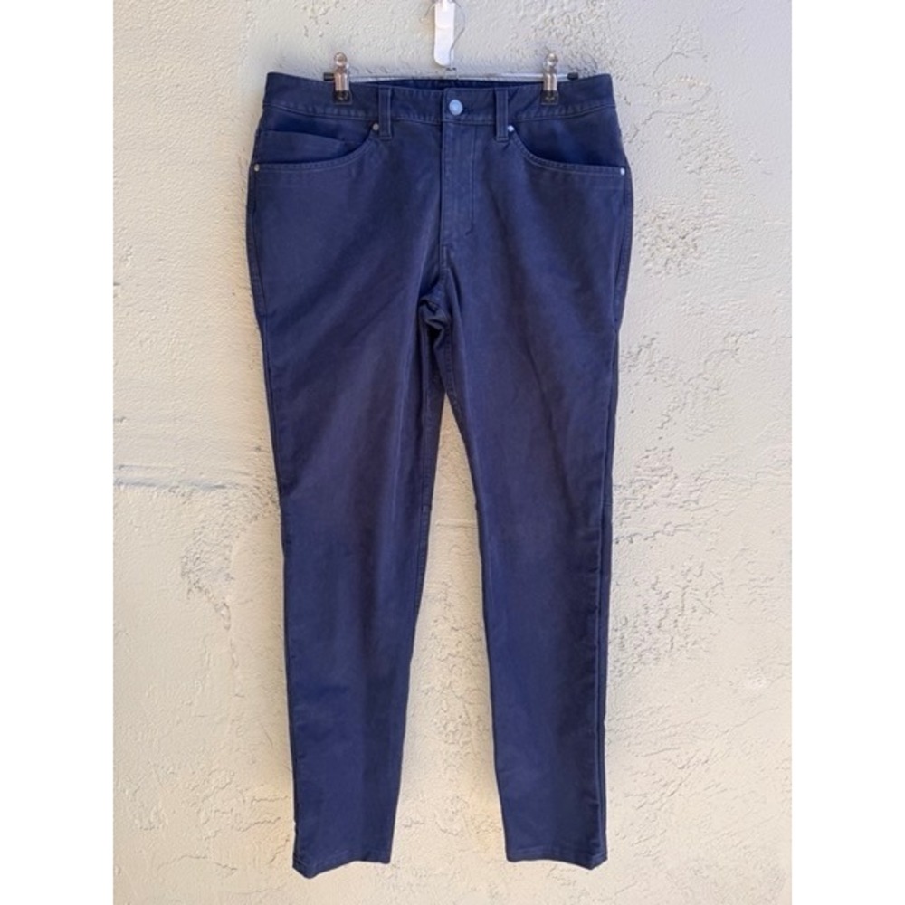 Lululemon Mens Navy Blue ABC Warpstreme Pants SZ 31 Business Casual Athleisure